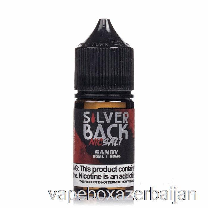 E-Juice Vape Sandy - Silverback Juice Co. Salts - 30mL 25mg